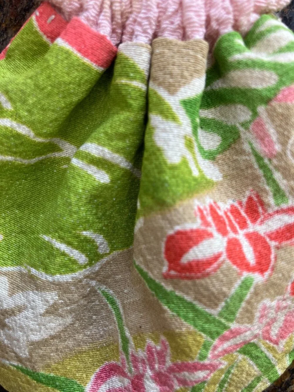 🌸💕 Vintage Japanese Kimono Drawstring Pouch Bag 💕🌸